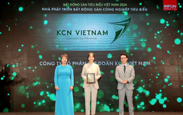 KCN Việt Nam nhận giải Nhà phát triển bất động sản công nghiệp tiêu biểu