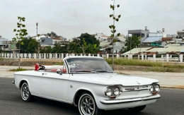 ‘Huyền thoại’ Chevrolet Corvair mui trần xuất hiện trên sàn xe cũ, người bán cho hay: ‘Xe cực hiếm, giá ngang Mẹc E’