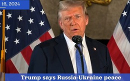 Ông Donald Trump họp báo bất ngờ, nói về xung đột Nga - Ukraine