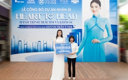 Hoa hậu Ý Nhi công bố dự án nhân ái đến với cuộc thi Miss World lần thứ 72, trao tặng nhiều tủ sách miễn phí