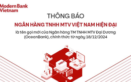 'Lột xác' hoàn toàn sau khi chia tay với tên cũ OceanBank, MBV thay đổi toàn bộ website, tên miền, Email CSKH