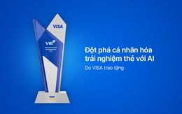 VIB nhận giải Đột phá cá nhân hóa trải nghiệm thẻ với AI từ Visa