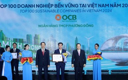 OCB lọt Top các doanh nghiệp bền vững năm 2024