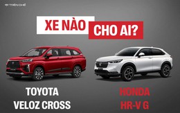 Honda HR-V G, Toyota Veloz Cross: nhà cái 789bet nào cho ai? Chuyên gia chỉ ra câu trả lời