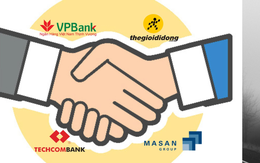 Ngân hàng đua hợp tác với “đại gia” bán lẻ: VPBank kết hợp Thế giới di động biến 3.000 cửa hàng thành ‘cây ATM’, cặp bài trùng Techcombank – Masan tạo ra 2.000 tài khoản mới mỗi ngày