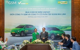 Taxi Mai Linh mua và thuê gần 4.000 xe điện VinFast từ GSM