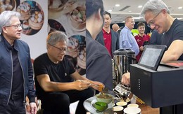 CEO Tập đoàn NVIDIA nghìn tỉ USD sang Việt Nam uống cafe bình dân, ăn quán vỉa hè như khách du lịch