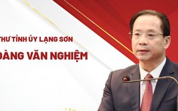 Chân dung tân Bí thư Tỉnh ủy Lạng Sơn Hoàng Văn Nghiệm