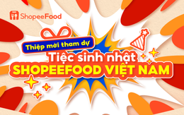 ShopeeFood mời bạn đến dự tiệc sinh nhật ngập ngàn ưu đãi!