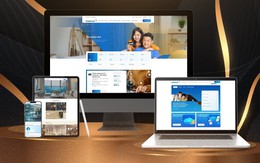 Eximbank thay đổi giao diện website