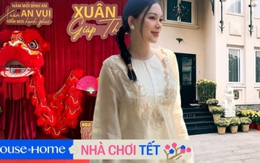 Linh Rin Tết đầu tiên làm dâu tỷ phú: Đứng trong biệt thự nhà chồng, chụp góc nghiêng thôi cũng ngập khí chất hào môn