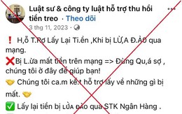 Bị lừa 200 triệu đồng, người phụ nữ Hà Nội nóng lòng nhờ hỗ trợ của 'cán cân công lý' lại bị lừa tiếp thêm 125 triệu 