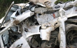 Hiện trường vụ tai nạn trên cao tốc Cam Lộ - La Sơn khiến 3 mẹ con tử vong