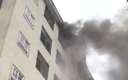 Cháy tại tòa chung cư vào ngày vía Thần Tài