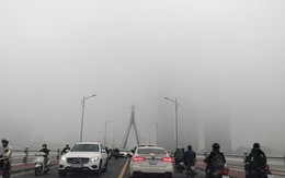 Sương mù dày đặc bất ngờ xuất hiện ở Đà Nẵng