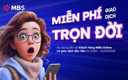 Miễn phí giao dịch trọn đời, app MBS còn miễn phí tư vấn chuyên nghiệp cả chuyên gia và AI