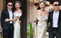 Đến hẹn lại lên, vợ chồng Tóc Tiên tái hiện ảnh cưới kỷ niệm 4 năm: Cô dâu ngày càng xinh, Touliver cưng chiều vợ!