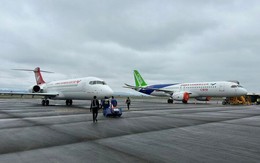 2 máy bay 'made in Trung Quốc' Comac lần đầu đến Việt Nam