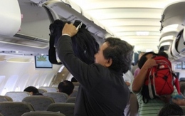 Lưu ý hành khách bảo quản hành lý xách tay trên máy bay