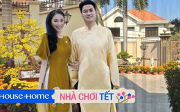 Linh Rin khoe Tết đã rất gần, năm nay biệt thự quận 2 của vợ chồng con trai tỷ phú trang trí cỡ nào?