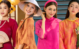 Giáp Tết mỹ nhân Việt đua nhau diện áo dài: Ai cũng hoá "bỉ ngạn đỏ hồng cam", rực rỡ khắp cõi mạng