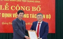 Nhân sự ở Quảng Bình: Liên tiếp bổ nhiệm nhiều lãnh đạo, cán bộ chủ chốt