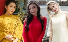Instagram của hội con nhà giàu Việt những ngày cận Tết: Áo dài, áo bà ba thi nhau phủ sóng