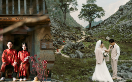 Bộ ảnh cưới tại Hà Giang đẹp mê mẩn của hot TikToker 30 triệu lượt thích
