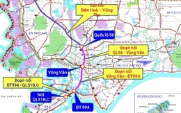 Tháng 10 sẽ khởi công đường nối cao tốc Biên Hòa - Vũng Tàu