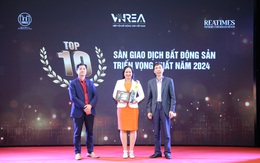 Sao Việt thuộc Top 10 sàn giao dịch bất động sản triển vọng nhất năm 2024
