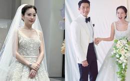 Hằng Túi bất ngờ mặc váy cưới bạc tỷ giống Son Ye Jin, sắp lên xe hoa lần 3?