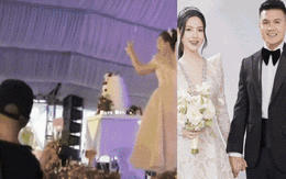 Chu Thanh Huyền bắt được hoa cưới của cặp đôi đình đám, nhờ "vía hay" cưới được Quang Hải nhưng sự xuất hiện của Hoà Minzy mới gây chú ý