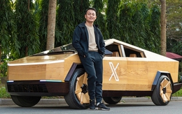 CLIP: Ngỡ ngàng với "siêu xe" gỗ dựa trên thiết kế của AI ở Bắc Ninh