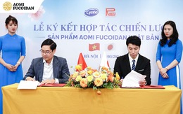 Cysina và Ribeto Shoji bắt tay hợp tác đưa Aomi Fucoidan Nhật Bản đến Việt Nam