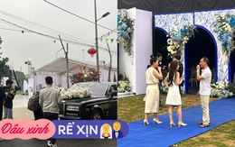 Cập nhật những hình ảnh đầu tiên tại nhà Quang Hải trước giờ đón dâu: Họ hàng check-in tưng bừng, chú rể đã lên đồ!