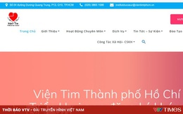 Viện Tim TP Hồ Chí Minh bị tấn công trang web lấy số khám bệnh
