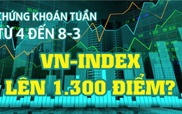 Chứng khoán tuần tới (4 đến 8-3): VN-Index lên 1.300 điểm?