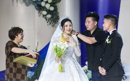 Không phải ruột thịt Chu Thanh Huyền và Quang Hải vẫn được vợ chồng này trao sương sương 6 cây vàng trị giá nửa tỉ đồng ngày cưới
