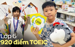 Cậu bé lớp 6 đạt TOEIC 920: Đi thi vì "cá cược" với bố, thành tích học tập trên lớp không hề như hình dung