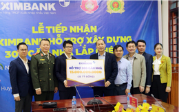 Eximbank trao tặng nhà lắp ghép cho hộ nghèo huyện biên giới Kỳ Sơn