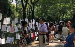 Nghề mai mối dạo trong công viên ở Thượng Hải (Trung Quốc): Mua dịch vụ hơn 300.000/tháng thì có thể tìm được bạn đời lý tưởng?