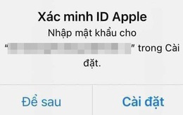 Bảng thông báo này của iPhone khiến người Việt hoang mang: "Nếu bấm nút này, bạn sẽ mất tài khoản ngân hàng"