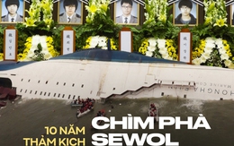 Tròn 10 năm thảm kịch chìm phà Sewol khiến 304 người chết: Xót xa trước tình cảnh của người sống sót