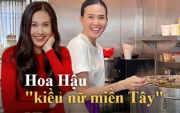 Hoa hậu nức tiếng được mệnh danh là "kiều nữ miền Tây": U40 lấy chồng tỷ phú hơn 11 tuổi, cuộc sống giàu sang, khởi nghiệp bán phở trên đất Mỹ