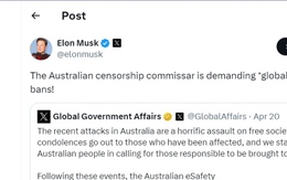 Australia tuyên chiến với Elon Musk vì không gỡ nội dung khủng bố