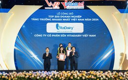 VitaDairy vào top 10 doanh nghiệp tăng trưởng nhanh nhất Việt Nam 2024