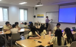 Giáo viên, học sinh Trường Quốc tế Mỹ Việt Nam trở lại trường