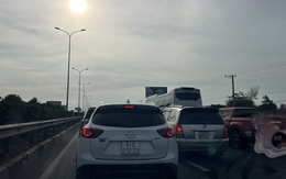 Cấm xe vào cao tốc TP HCM - Long Thành - Dầu Giây hướng về TP HCM