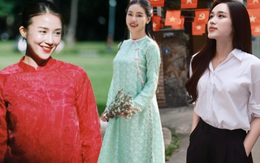 Street style sao Việt: Đỗ Hà ăn mặc chỉn chu, một gia đình diện áo dài đỏ rực ngày nghỉ lễ