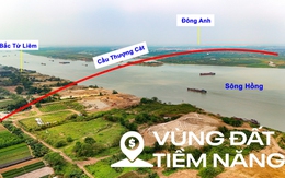 Toàn cảnh khu vực sắp xây cầu hơn 8.000 tỷ, rộng 8 làn xe, cách cầu Thăng Long chỉ 6 km